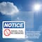Signmission Diesel Fuel No Smoking OSHA Notice Sign, Plastic, 10in W x 7in L, 2PK OS-2PACK-NS-P-710-L-15406 - alternate 3